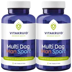 2x Man Sport Multi Dag 90 tabletten^Vitakruid New