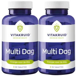 New 2x Multi Dag 90 tabletten Multi Vitaminen En Mineralen