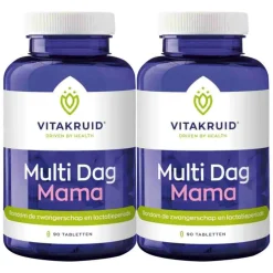 Hot 2x Multi Dag Mama 90 tabletten Vitaminen En Supplementen|Zwangerschapsvitamine