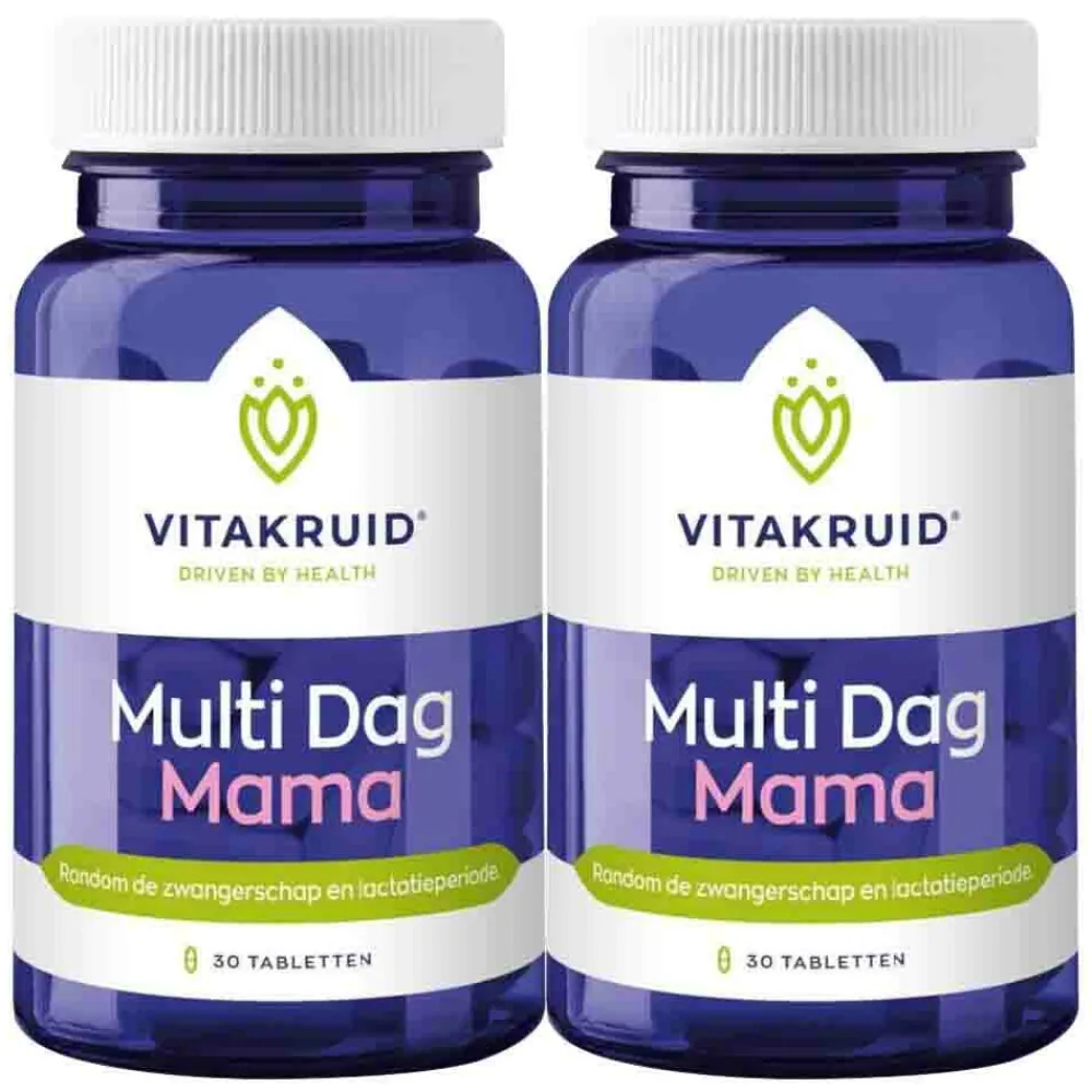 2x Multi Dag Mama 30 tabletten^Vitakruid Best