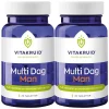 Vitaminen Man<Vitakruid 2x Multi Dag Man 30 tabletten