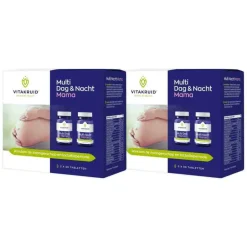 Zwangerschapsvitamine<Vitakruid 2x Multi Dag Nacht Mama 60 tabletten