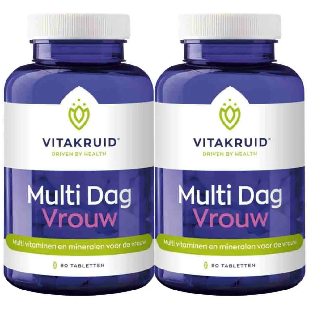 Clearance 2x Multi Dag Vrouw 90 tabletten Vitaminen Vrouw