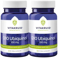 Speciale Bestanddelen<Vitakruid 2x Q10 Ubiquinol 100 mg 60 vegacapsules
