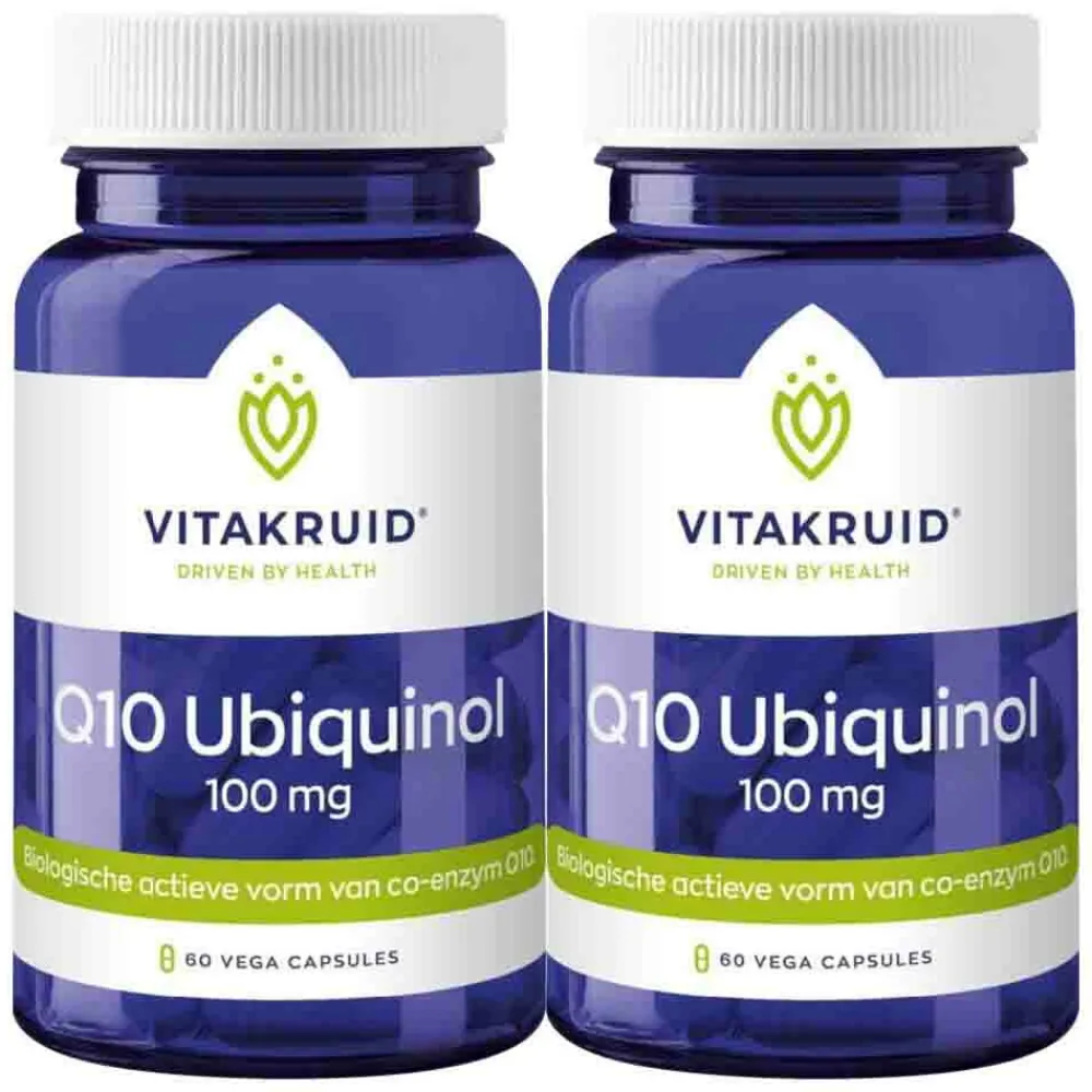 Speciale Bestanddelen<Vitakruid 2x Q10 Ubiquinol 100 mg 60 vegacapsules