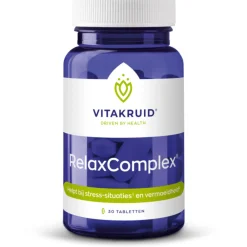 Rustgevend & Slapen<Vitakruid 2x Relaxcomplex 30 tabletten