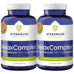 New 2x RelaxComplex 90 tabletten Rustgevend & Slapen