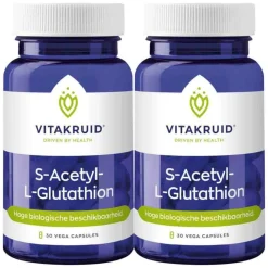 Best 2x S-Acetyl-L-Glutathion 30 vegacapsules Speciale Bestanddelen