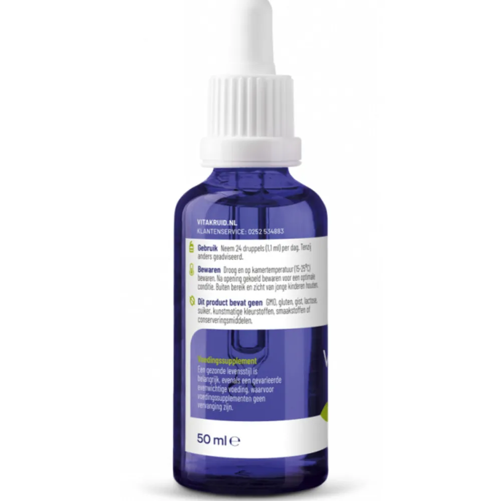 Speciale Bestanddelen<Vitakruid 2x Vegan Omega-3 Algenolie 50 ml