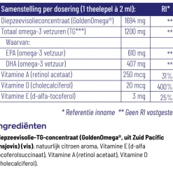 Speciale Bestanddelen<Vitakruid 2x Visolie 1200 TG VIT A D E 125 ML