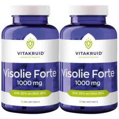 2x Visolie Forte 180 softgels^Vitakruid New