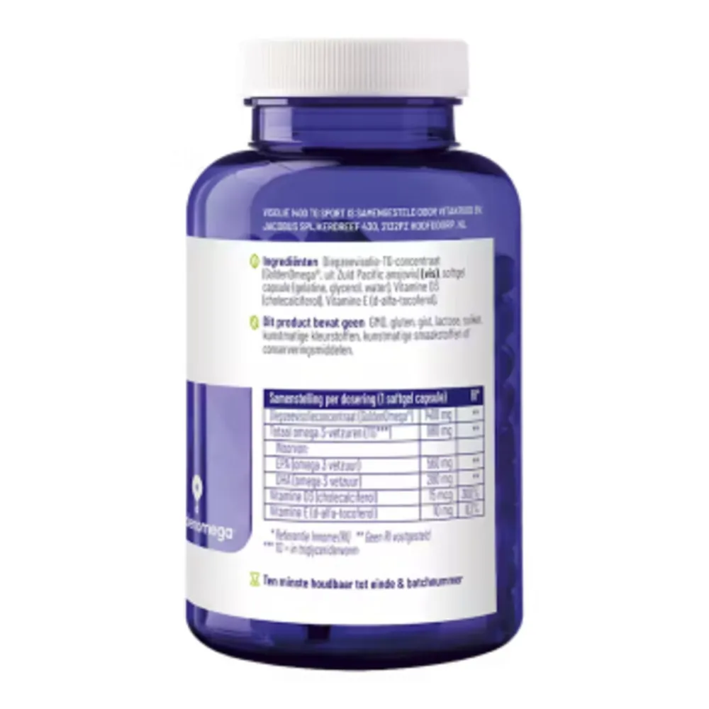 Speciale Bestanddelen<Vitakruid 2x Visolie Sport 1400TG 90 softgels