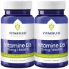 Vitaminen<Vitakruid 2x Vitamine D3 75 Mcg 3000Ie 60 vegacapsules