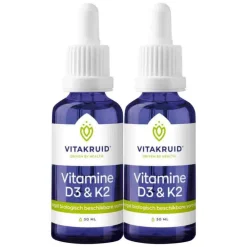 Vitaminen<Vitakruid 2x Vitamine D3&K2 30 ml