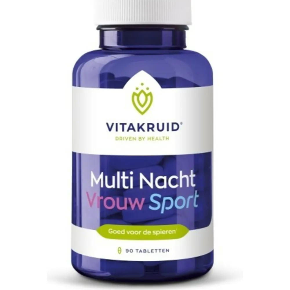 Vitaminen Vrouw<Vitakruid 2x Vrouw Sport Multi Dag Nacht 180 tabletten