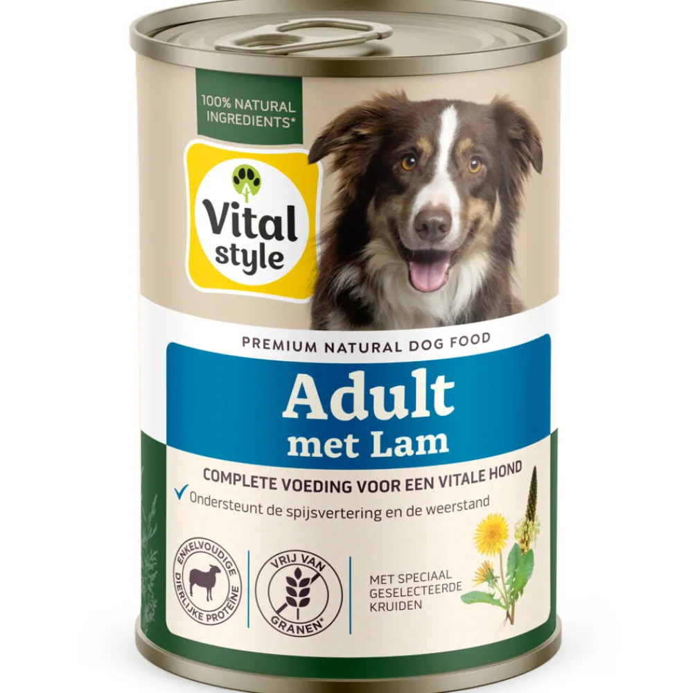 6x Hondenvoer Bik Lam 400 gr^Vitalstyle Discount