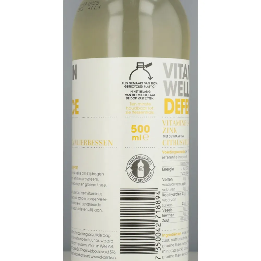 Online 12x Vitamine Water Defence 500 ml Dranken