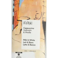 Outlet 10x Chocoladereep Melk en Wit Cappuccino 100 gr Chocolade