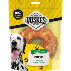 Outlet 3x Kauwring Runderhuid met Kip 12,5 cm Snacks