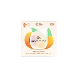 3x Microdrink Hydratatieblokjes Ice Tea Peach 12 stuks^Waterdrop