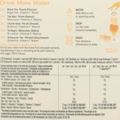 3x Microdrink Hydratatieblokjes Ice Tea Peach 12 stuks^Waterdrop