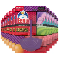 Discount 12x Toiletblok Aqua Purple Tropical Adventure 36 gr Toiletartikelen