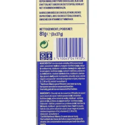 6x High protein Bars Chocolate 81 gr^WeCare New