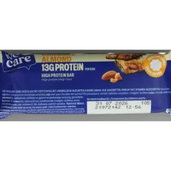 4x High Protein Bar Caramel Almond 45 gr^WeCare