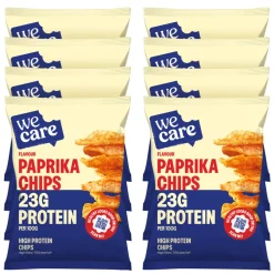 8x High Protein Chips Paprika 25 gr^WeCare Sale