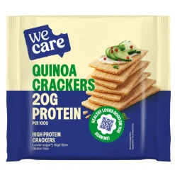12x High Protein Crackers Quinoa 100 gr^WeCare Clearance