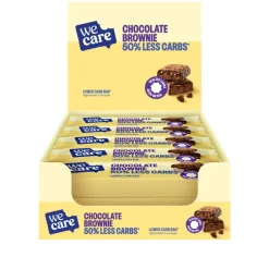 Snacks & Tussendoortjes<WeCare 15x Lower Carb Bar Chocolate Brownie 60 gr