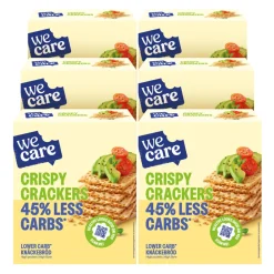 Discount 6x Lower Carb Crackers Crispy 100 gr Snacks & Tussendoortjes