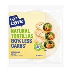 Pasta, Rijst & Wraps<WeCare 6x Lower Carb Tortillas Naturel 160 gr