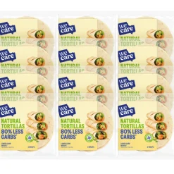 Pasta, Rijst & Wraps<WeCare 12x Lower Carb Tortillas Naturel 160 gr