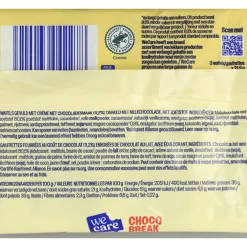 Snacks & Tussendoortjes<WeCare 14x Lower Suger Chocolate 64,5 gr