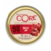 12x Kattenvoer 98% Recipe Rund 85 gr^Wellness Core Best