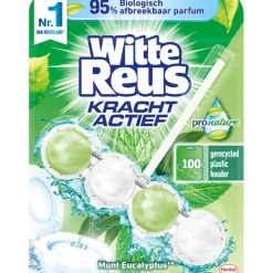 Toiletartikelen<Witte Reus 10x Toiletblok Kracht Actief Pro Nature Munt Eucalyptus