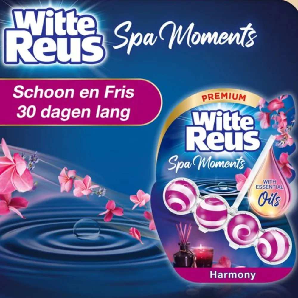 Toiletartikelen<Witte Reus 10x Toiletblok Wellness Scents Harmony