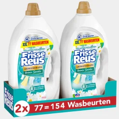 Wasmiddel<Witte Reus 2x Wasmiddel Frisse Reus Gel Lotus 77 Wasbeurten 3,465 liter