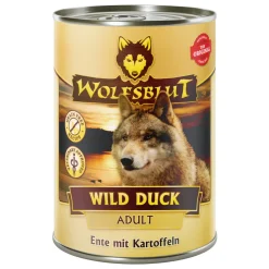 Hondenvoer<Wolfsblut 6x Wild Duck Adult 395 gr