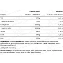 Sportvoeding & Drank|Snacks & Tussendoortjes<XXL Nutrition 12x Natural Energy Bar Apple Pie 50 gr