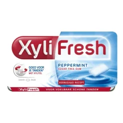 6x Kauwgom Peppermint^Xylifresh Hot