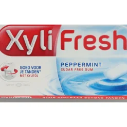 6x Kauwgom Peppermint^Xylifresh Hot