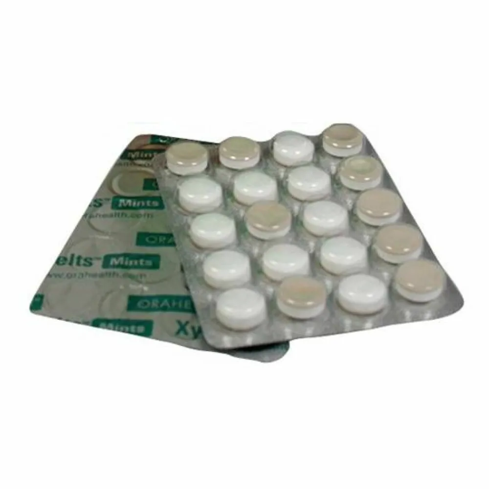 2x voor Droge Mond Milde Munt 40 stuks^Xylimelts