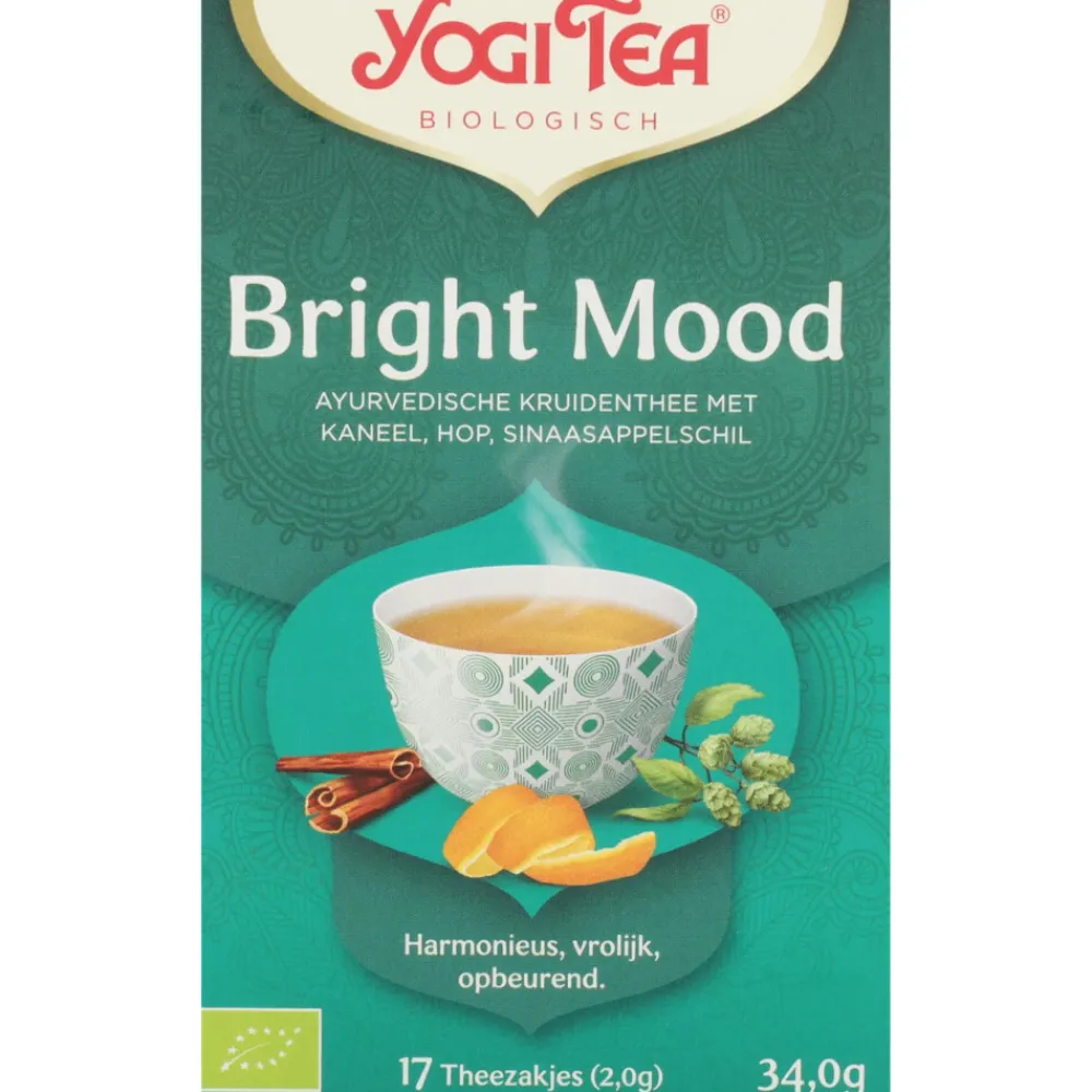 3x Bright Mood Biologisch 17 stuks^Yogi tea Clearance