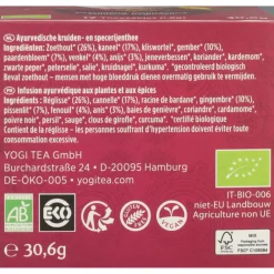 3x Detox Biologisch 17 stuks^Yogi tea New