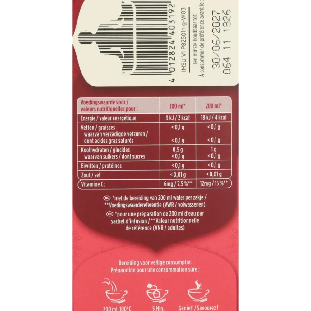 New 3x Immune Support Biologisch 17 stuks Thee