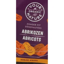 Superfoods<Your Organic Nature 3x Abrikozen Gedroogd Bio 500 gr