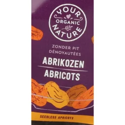 Superfoods<Your Organic Nature 3x Abrikozen Gedroogd Bio 500 gr