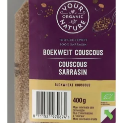 Bakken<Your Organic Nature 3x Boekwijt Couscous 400 gr